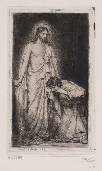 Carl Bloch, Kristus og den vantro Thomas