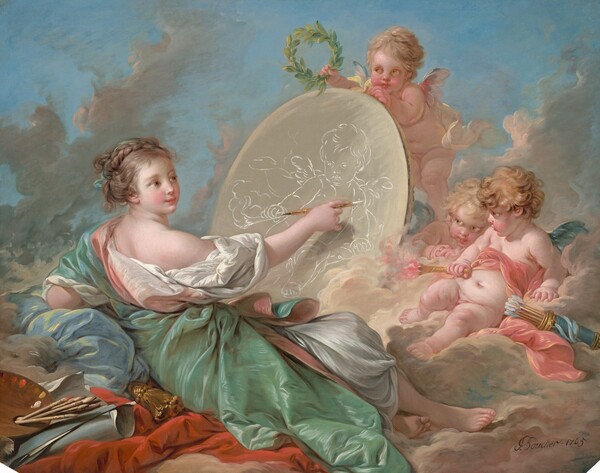 François Boucher, Allegory of Painting
