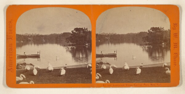 William M. Chase, [Central Lake, Central Park, New York City]