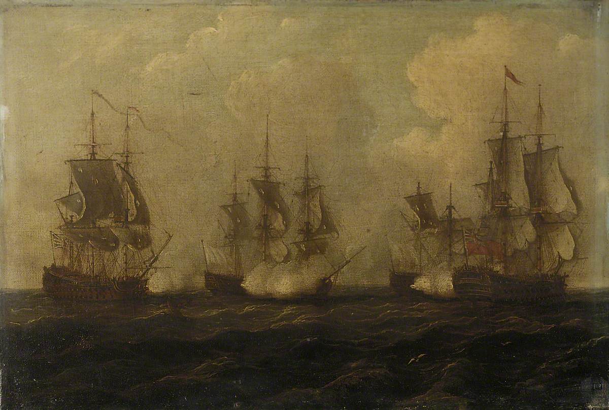 John Cleveley the Elder, Action off Cape Francois, 21 October 1757