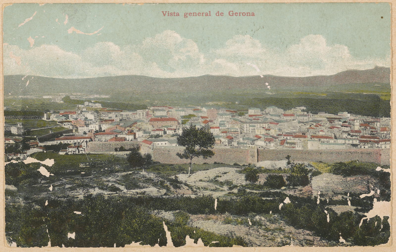 Desconegut, Vista general de Gerona