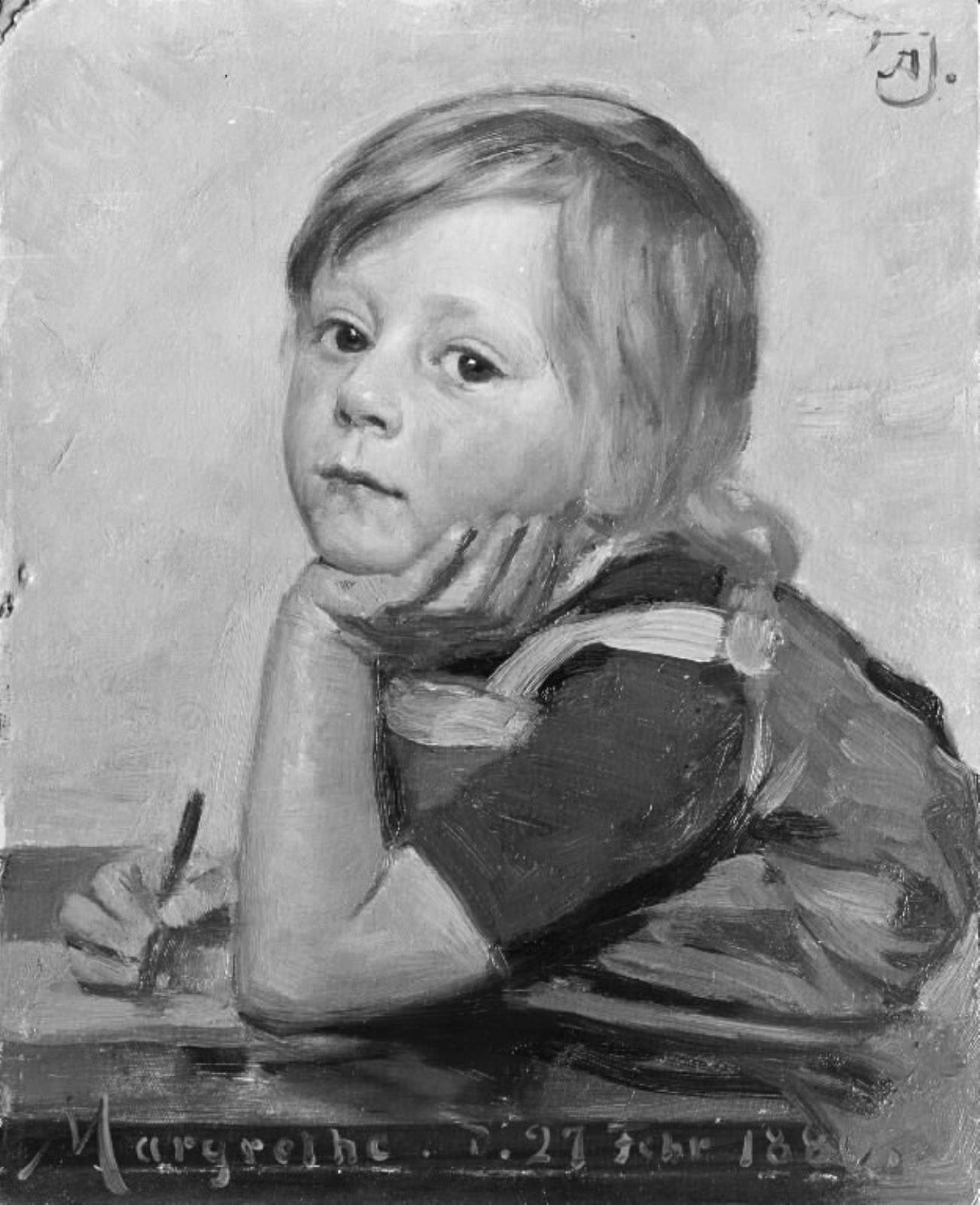 August Jerndorff, Kunstnerens datter Margrethe