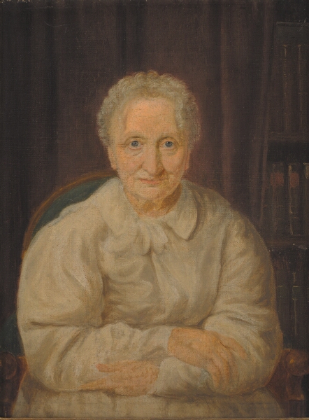 Constantin Hansen, Forfatterinden Juliane Marie Jessen