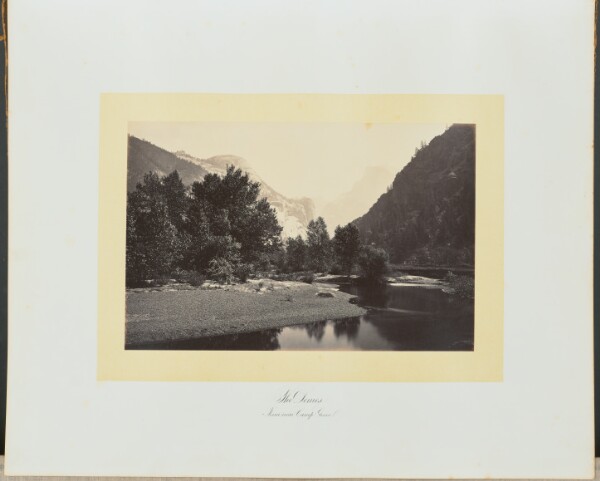Carleton Watkins, The Domes From near Camp Grove