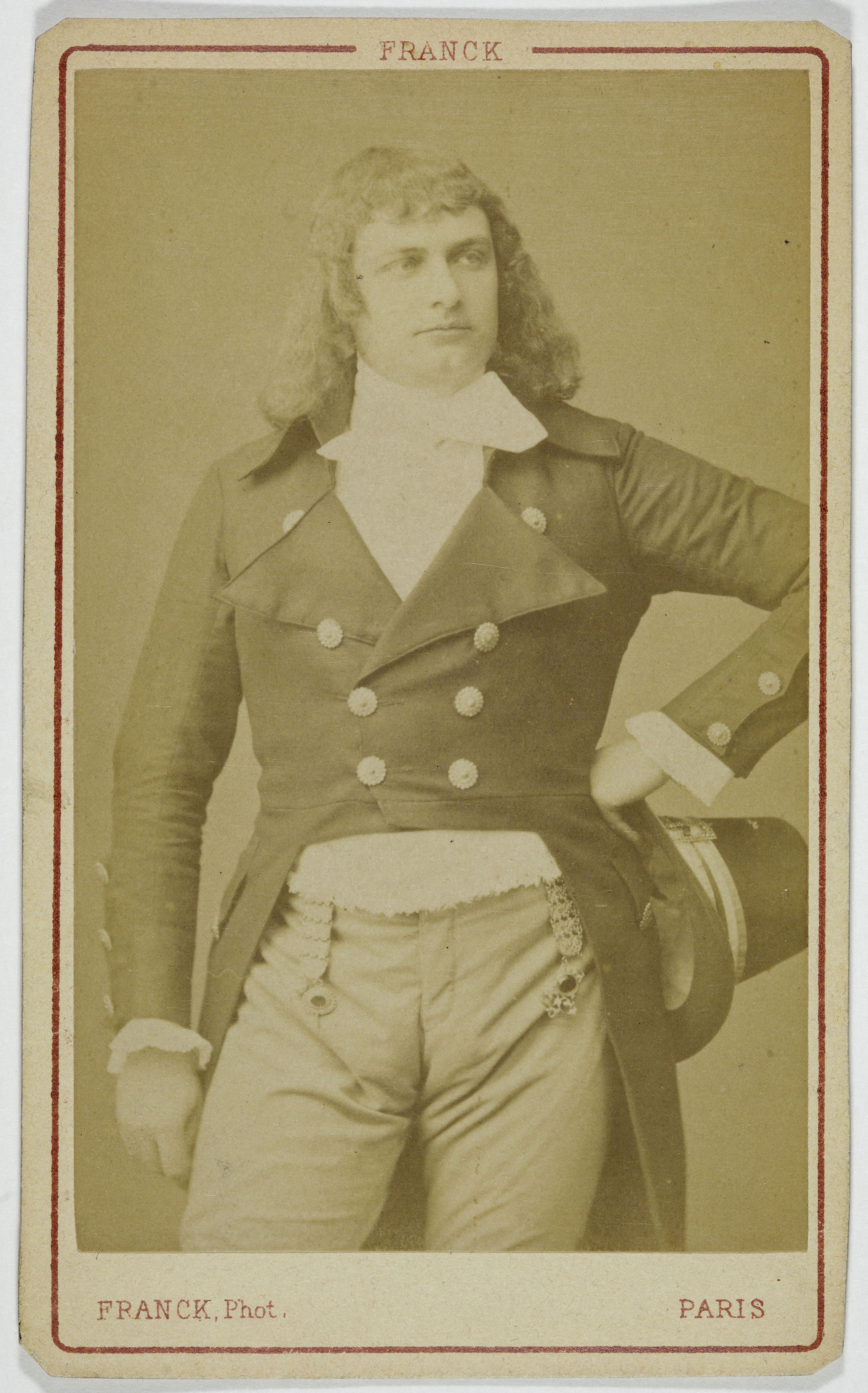 Franck, Portrait d'Achard, Frédéric, (1848-), (acteur)