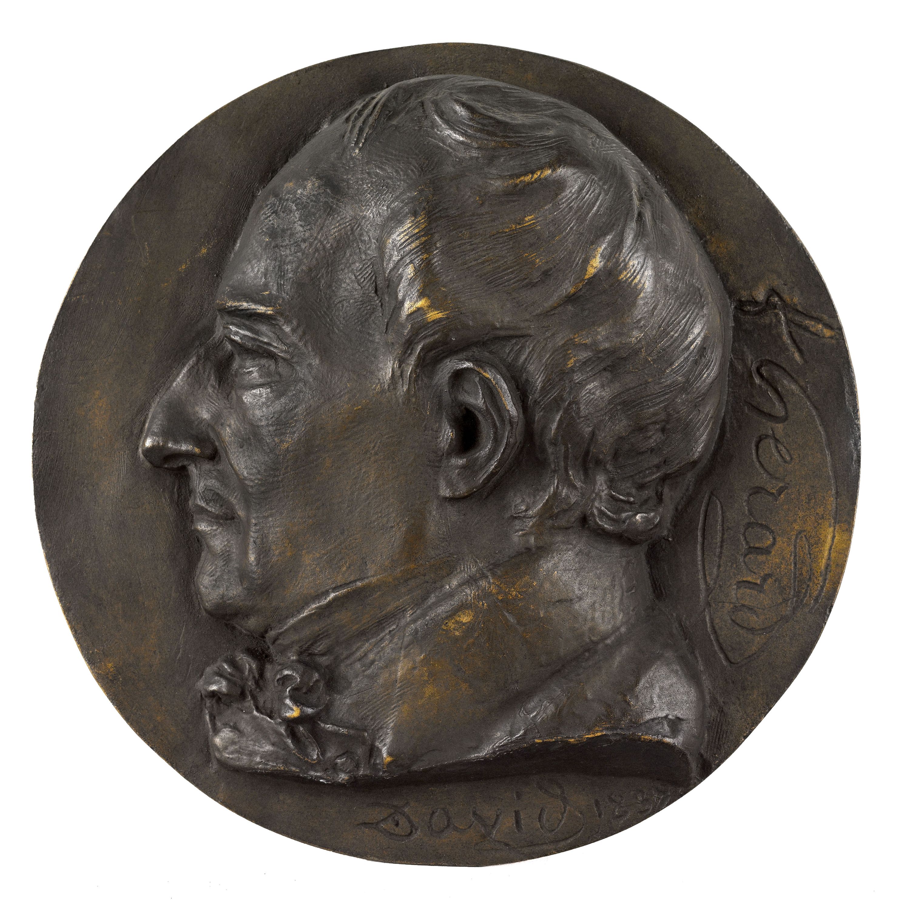 David d'Angers, Portrait de François, baron Gérard (1770-1837), peintre