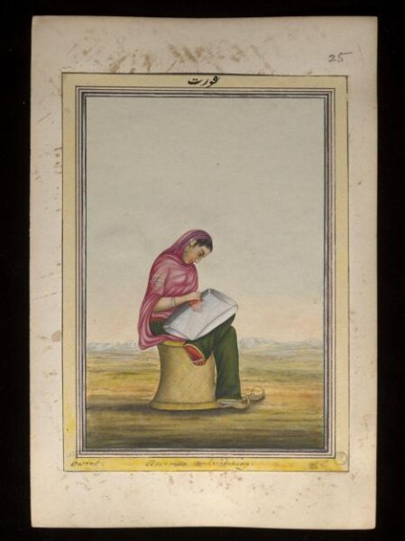 Unknown, An album containing fifty-three drawings depicting occupations.
