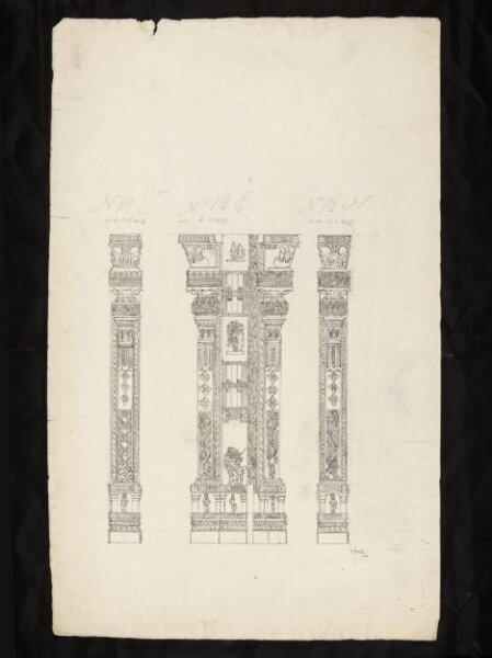 Unknown, Architectural drawing of Tirumala Nayak at Madura,