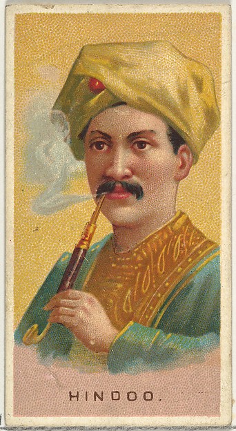 Allen & Ginter, Hindu, from World's Smokers series (N33) for Allen & Ginter Cigarettes