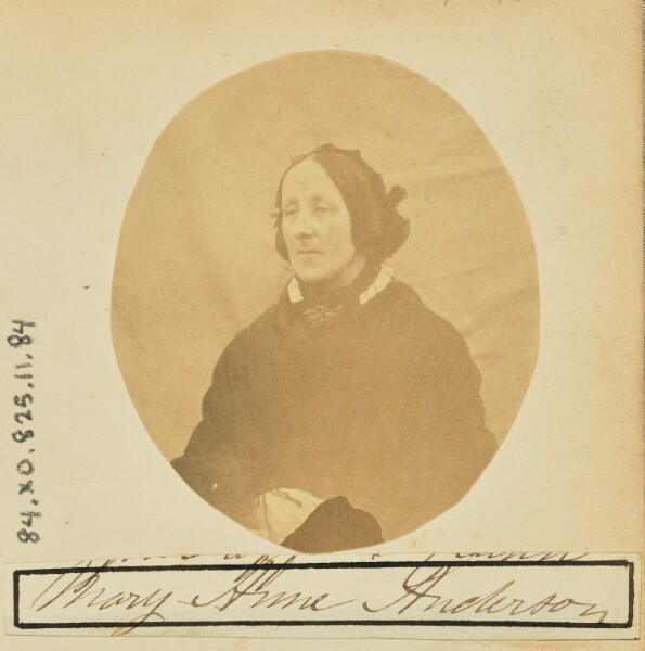 Unknown, [Portrait of Mary Anne Anderson]