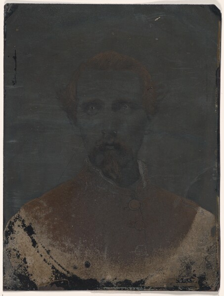 Unknown, [Portrait of bearded man]