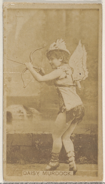Allen & Ginter, Daisy Murdoch, from the Actors and Actresses series (N45, Type 8) for Virginia Brights Cigarettes