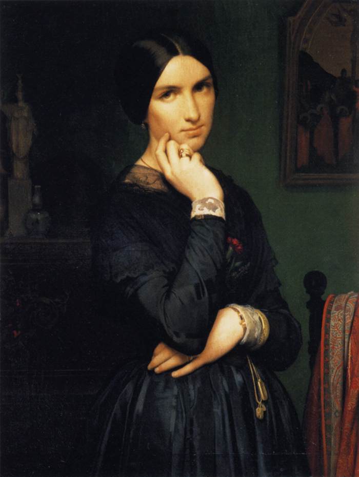 Hippolyte Flandrin, Madame Hippolyte Flandrin