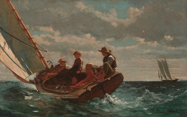 Winslow Homer, Breezing Up (A Fair Wind)