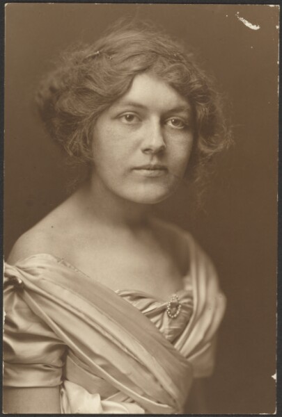 Louis Fleckenstein, [Portrait of a Woman in Formal Dress]