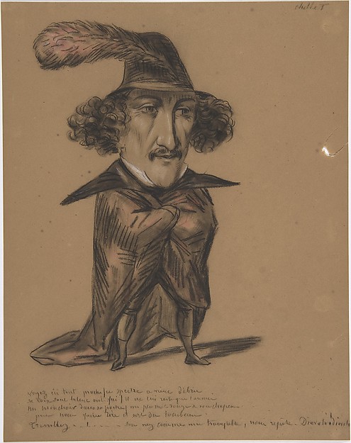 Anonymous, French, 19th century, Caricature (Jean Baptiste Chollet?)