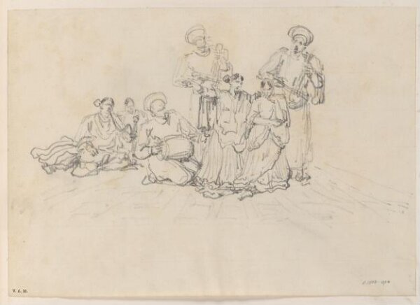 George Chinnery, A group of Indian musicians and dancers