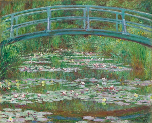 Claude Monet, The Japanese Footbridge