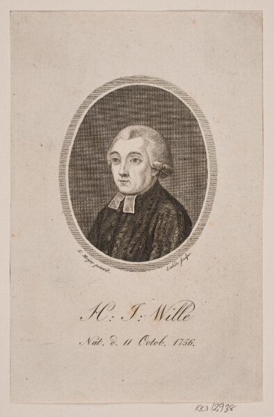 Gerhard Ludvig Lahde, Hans Jacob Wille