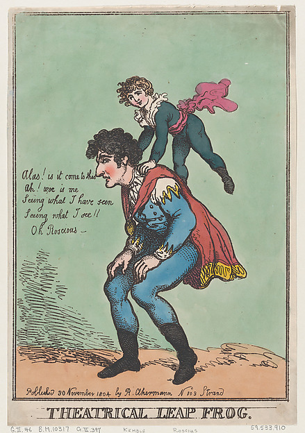 Thomas Rowlandson, Theatrical Leap Frog