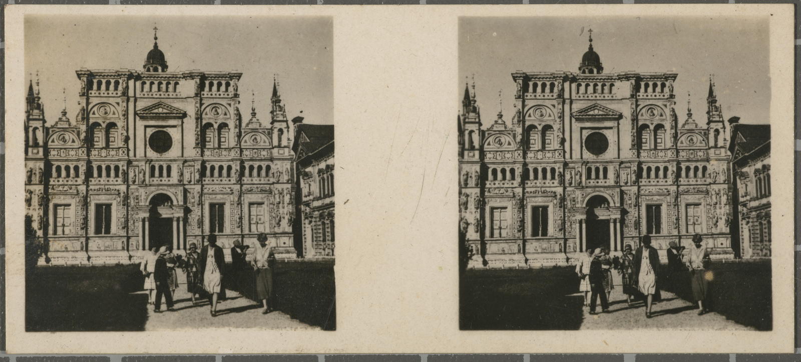 Desconegut, No. 163 Cartuja de Pavia - Fachada de la Iglesia