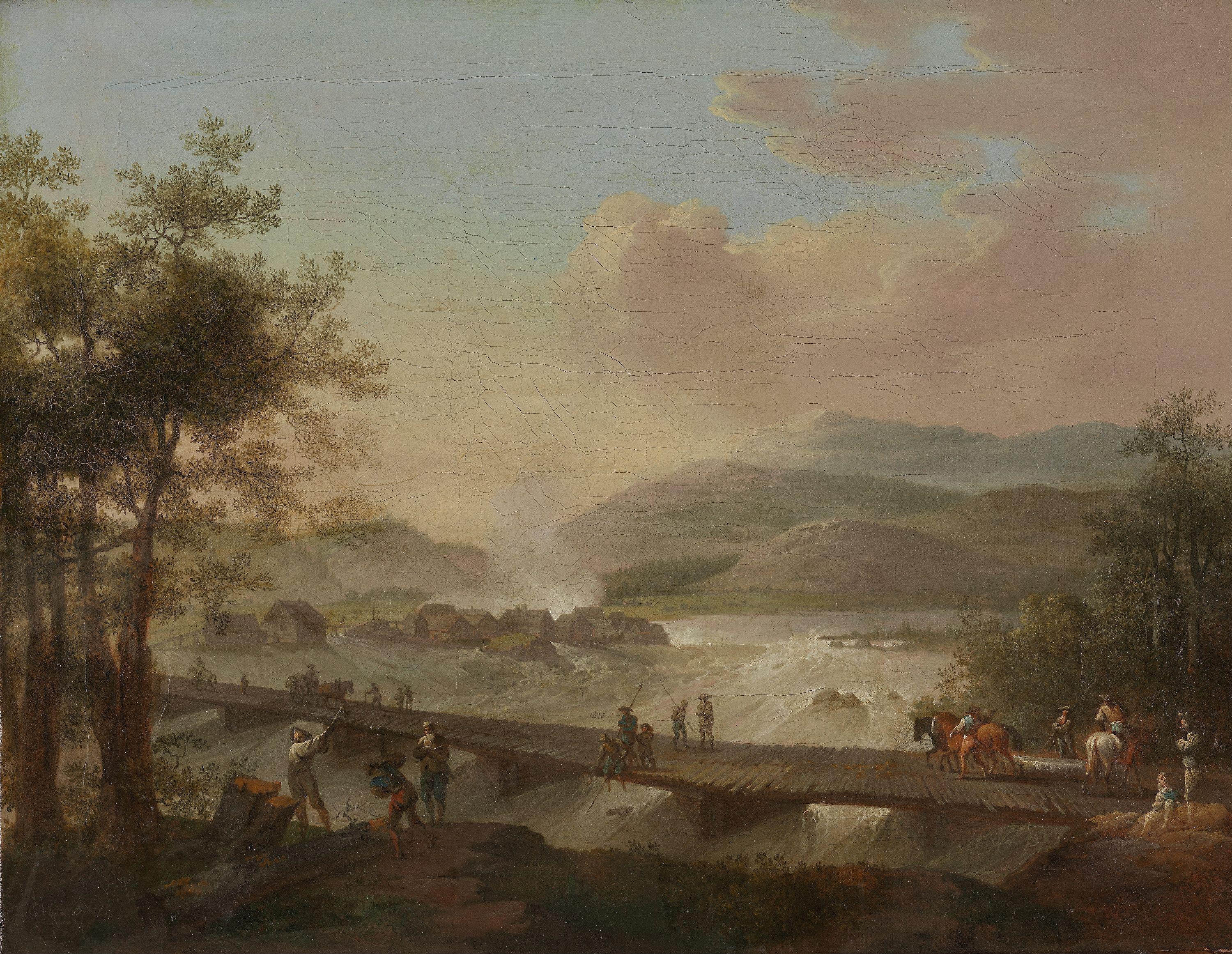 Christian August Lorentzen, Hønefossen