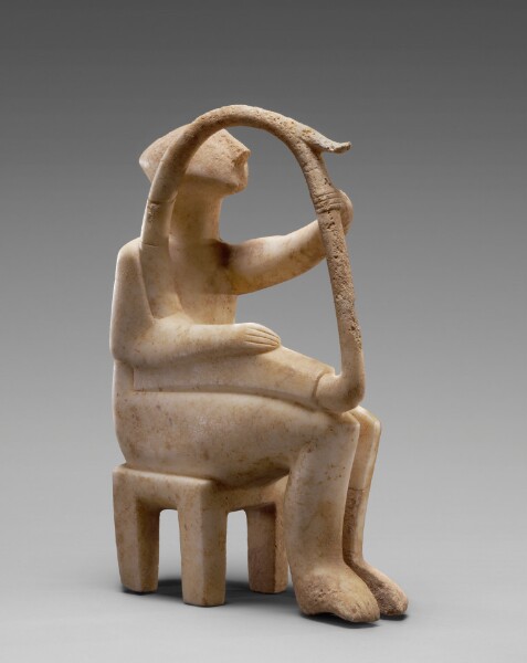 Unknown, Male Harp Player of the Early Spedos Type