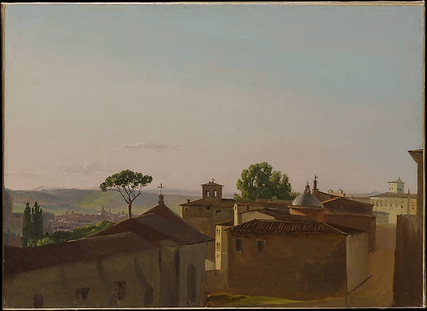 Simon Denis, View on the Quirinal Hill, Rome