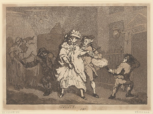 Thomas Rowlandson, Civility