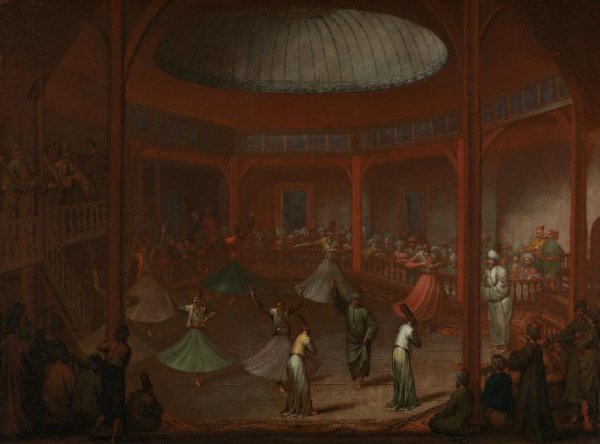 Jean Baptiste Vanmour, Dansende derwisjen