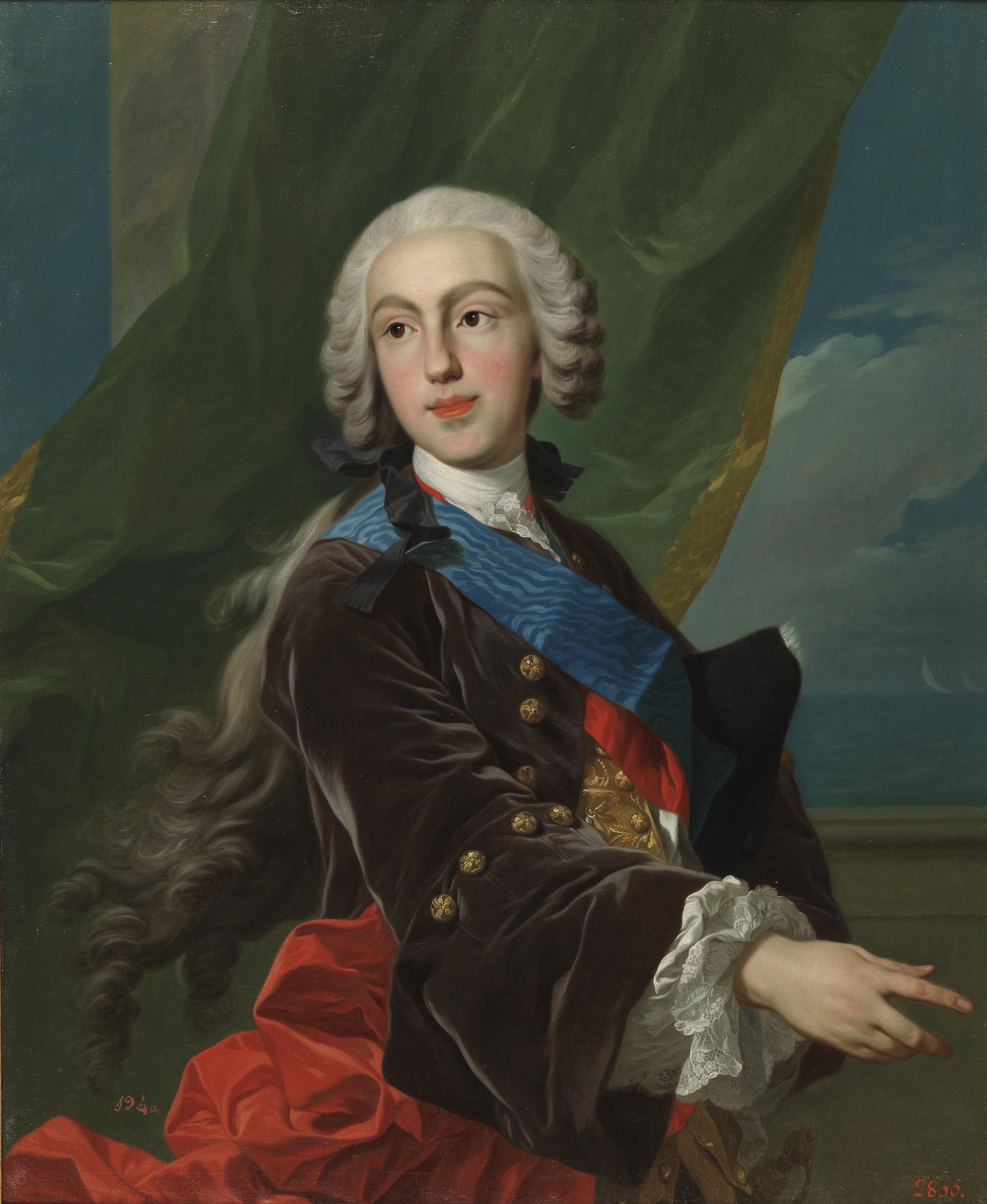 Louis-Michel van Loo, Felipe de Borbón y Farnesio, Infante of Spain, Duke of Parma