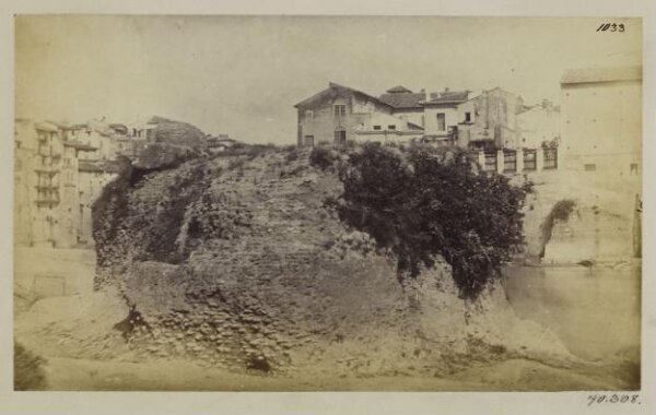 Parker, John Henry, Tiber - Remains of Old Fortifications near the Island.