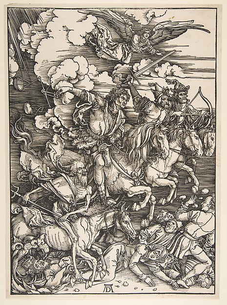 Albrecht Dürer, Four Horsemen of the Apocalypse, from "The Apocalypse"