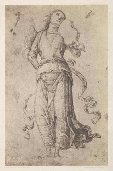 Fenton, Roger, Photograph of Pietro Vanucci drawing