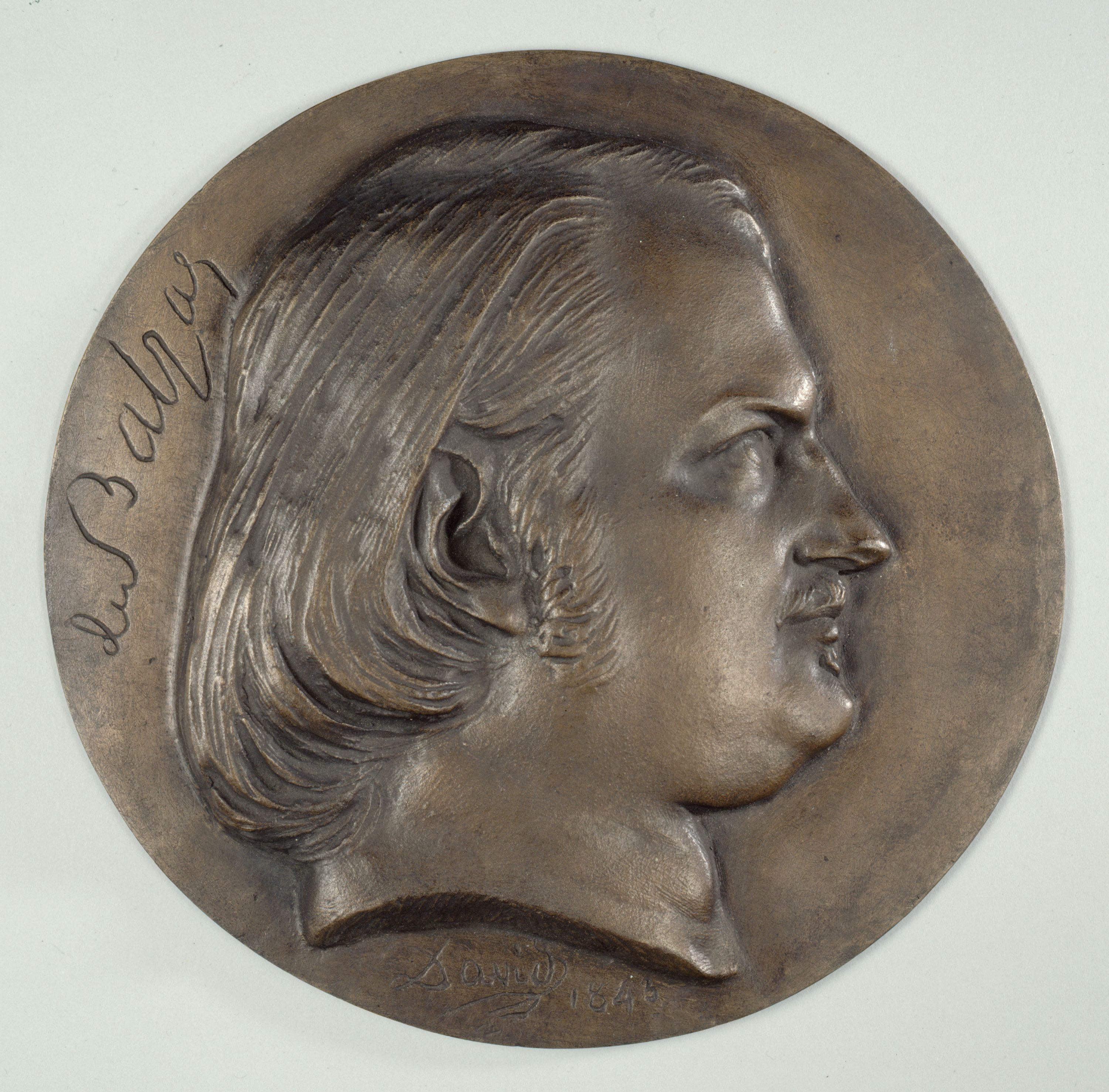 David d'Angers, Portrait d'Honoré de Balzac (1799-1850), écrivain