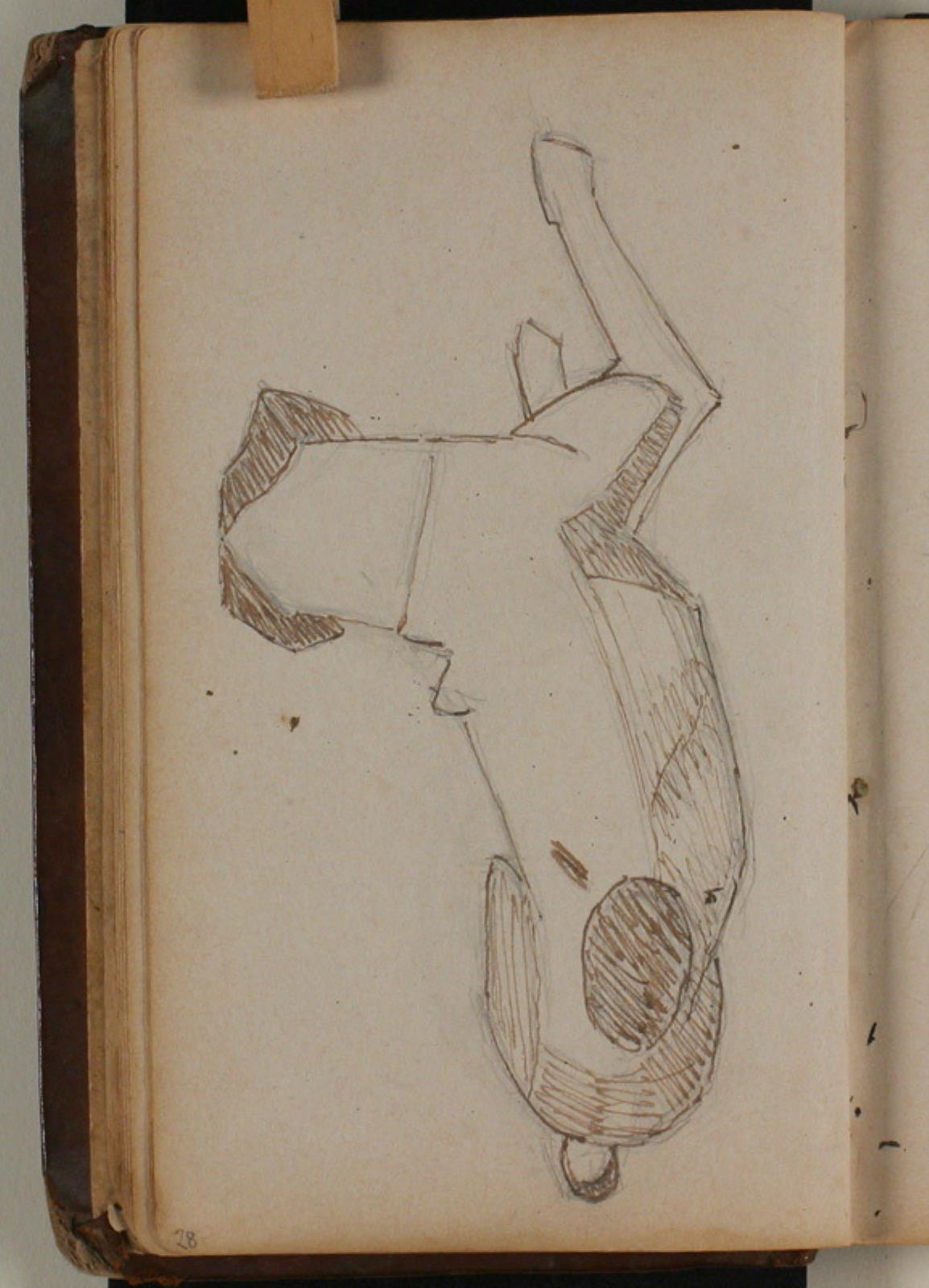 Niels Larsen Stevns, Liggende hund