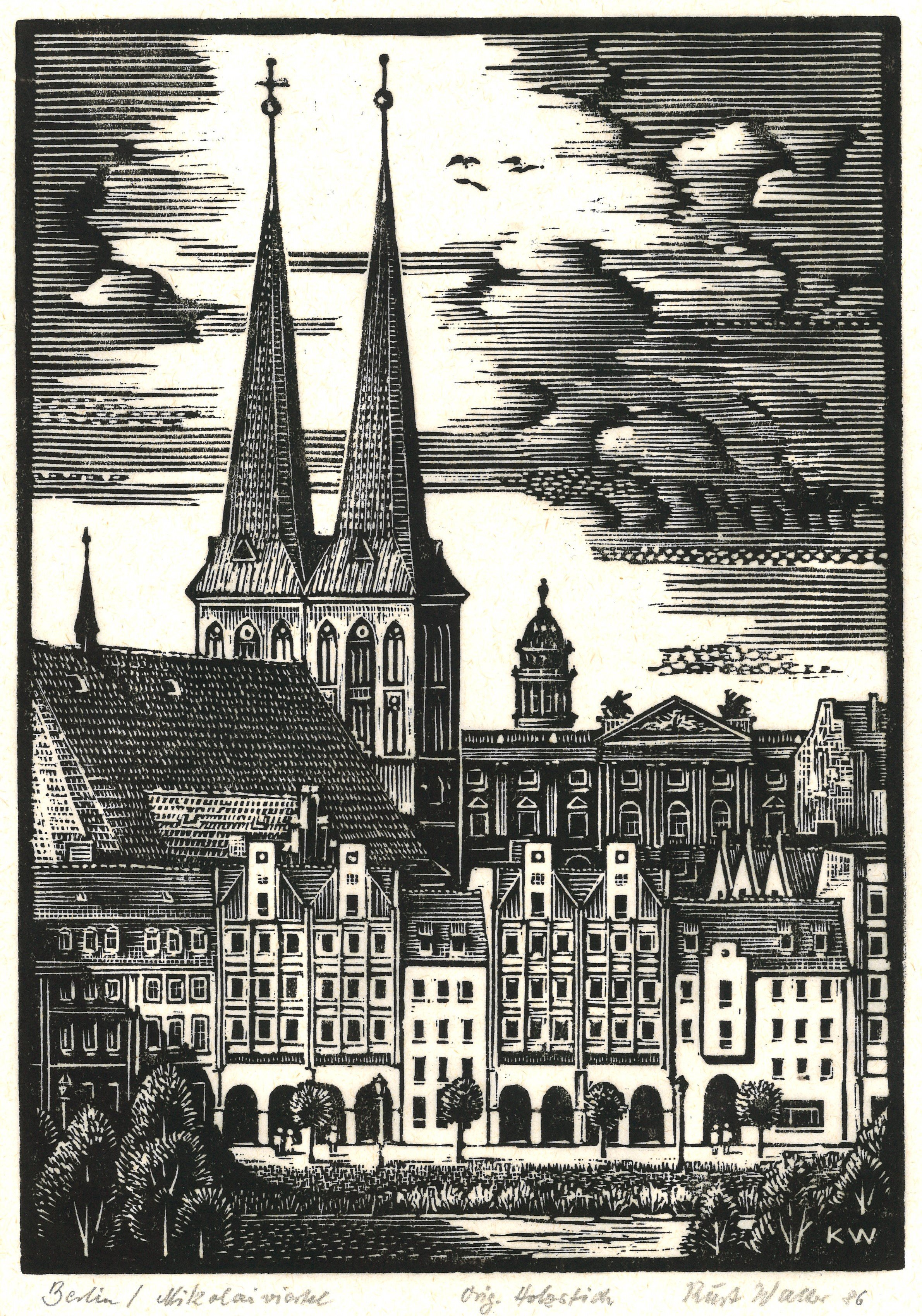 Kurt Walter, Berlin-Mitte: Nikolaiviertel