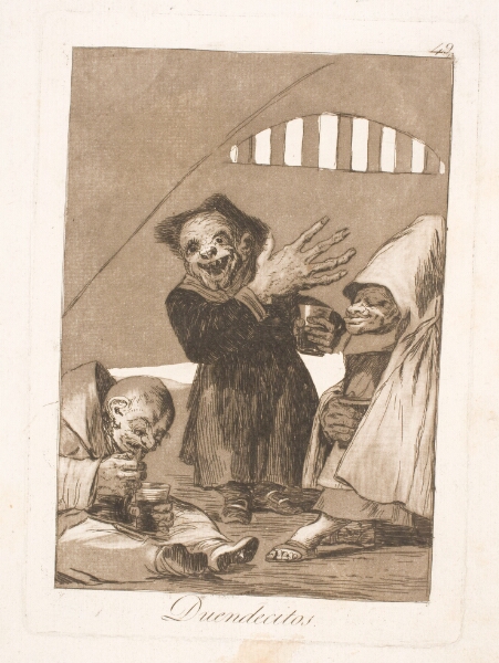Francisco de Goya, Småtrolde