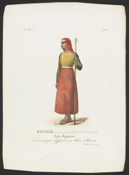 Godefroy Engelmann, Ancient Egyptian costume