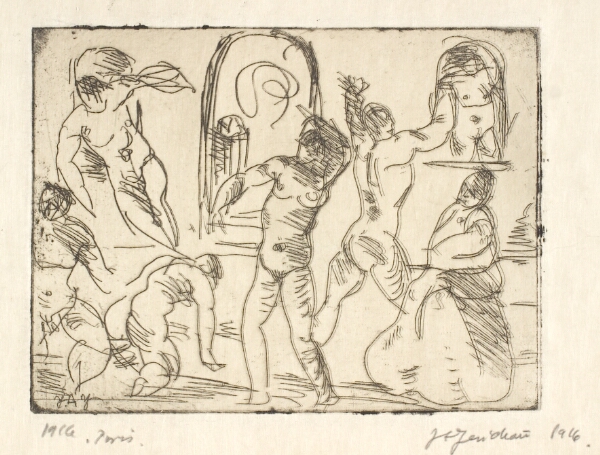 J.A. Jerichau (II), Komposition