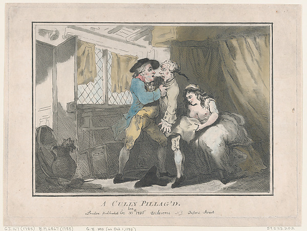 Thomas Rowlandson, A Cully Pillag'd