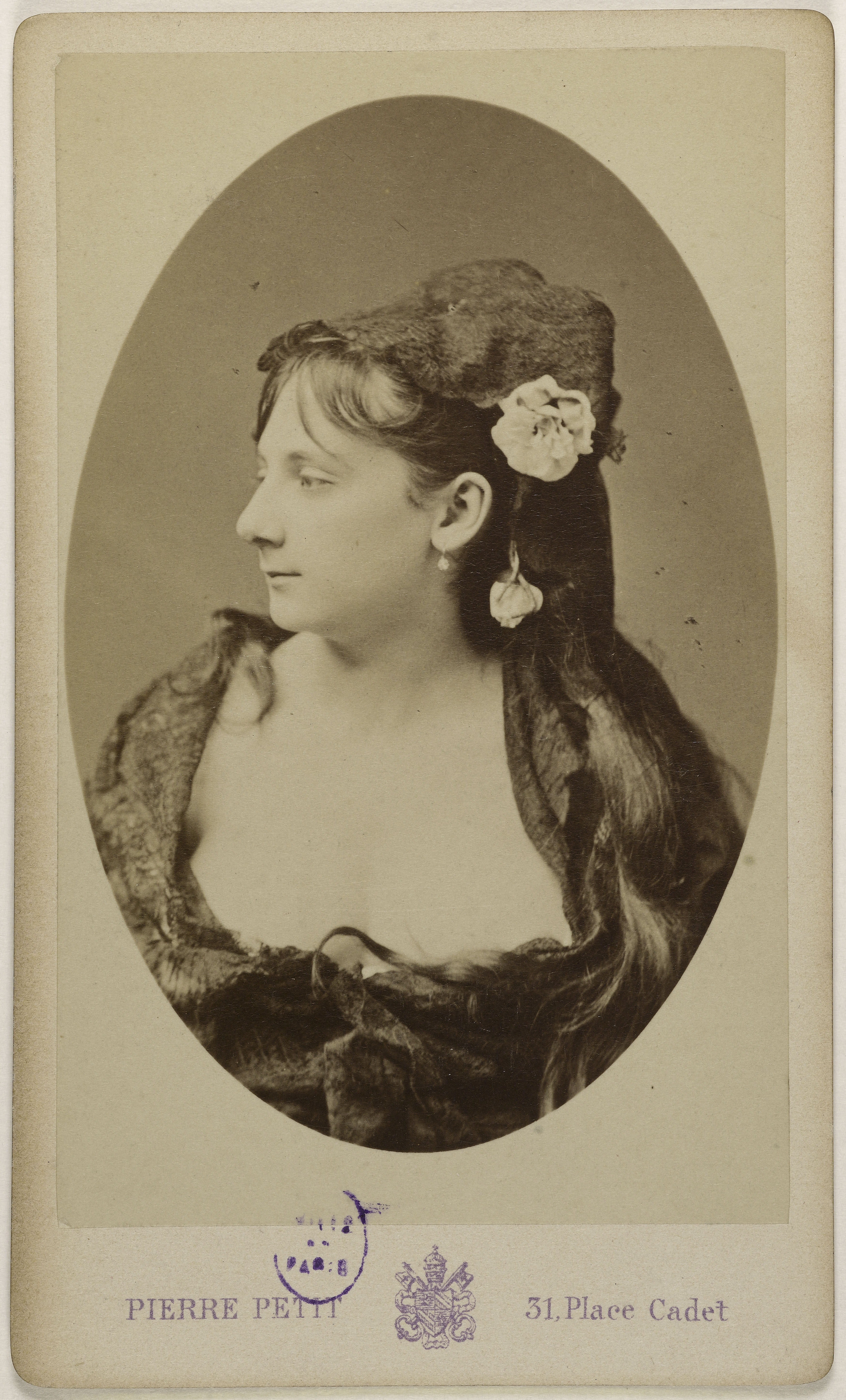 Pierre Petit, Portrait de Belleville, (actrice)