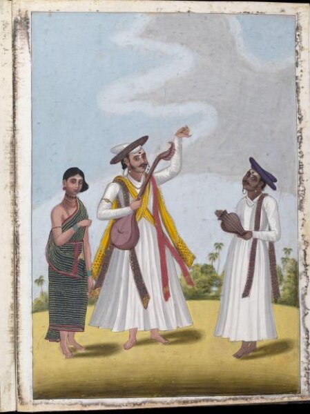 Unknown, Two male entertainers