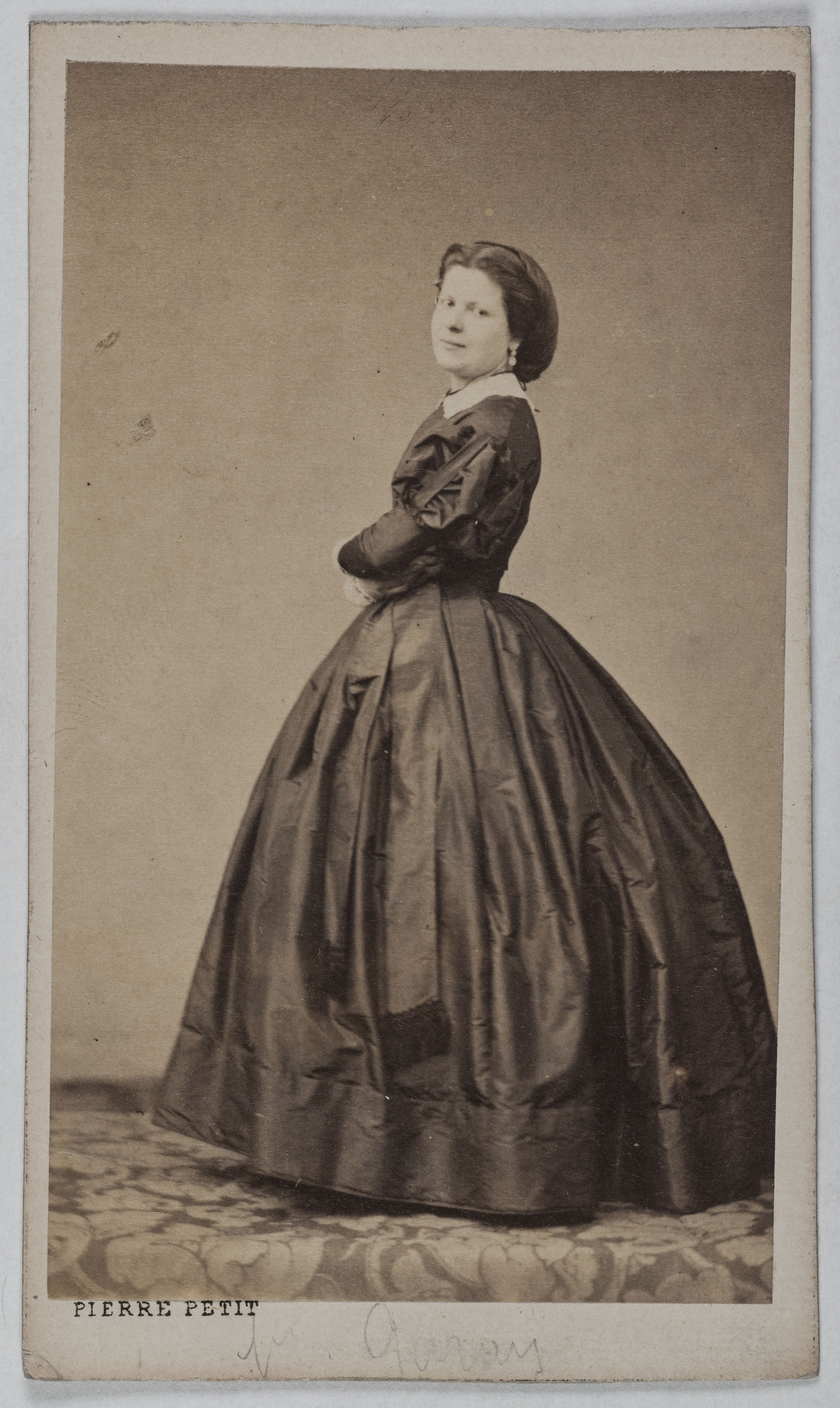 Pierre Petit, Portrait de Wanda de la Grande Duchesse (Emilie Garait, dite) (1842-1905), (actrice)