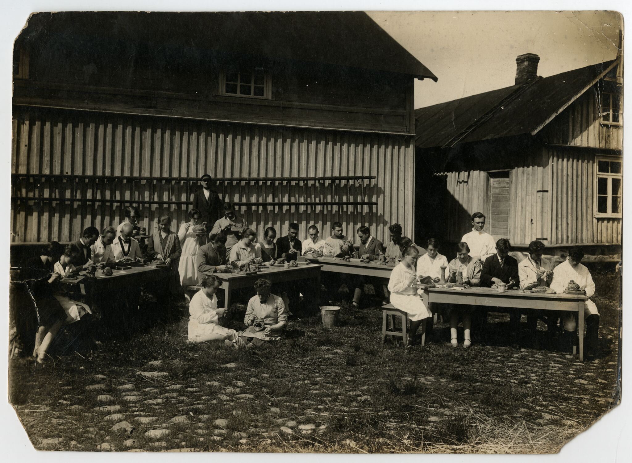 Chaimas Kaplanskis, Pedagoginių darbo kursų lipdybos darbai