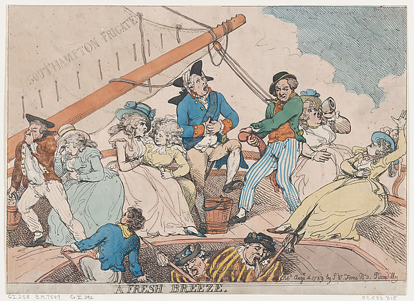 Thomas Rowlandson, A Fresh Breeze