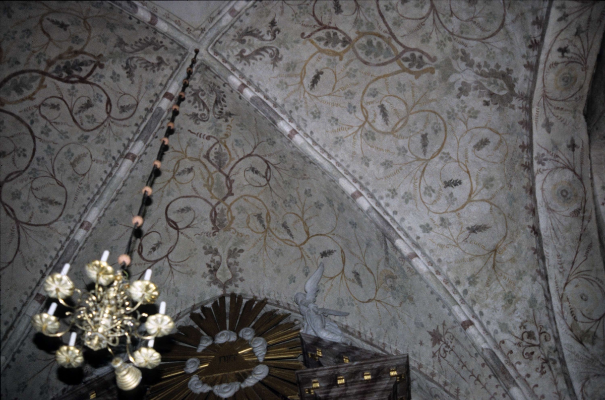 Rune Hammarling, Lime painting in Bälinge Church, Bälinge parish, Uppland 1989