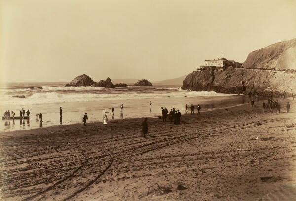 Carleton Watkins, The Cliff House, San Francisco