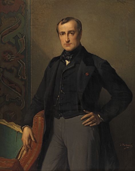 Jean François Portaels, The Painter Paul Delaroche