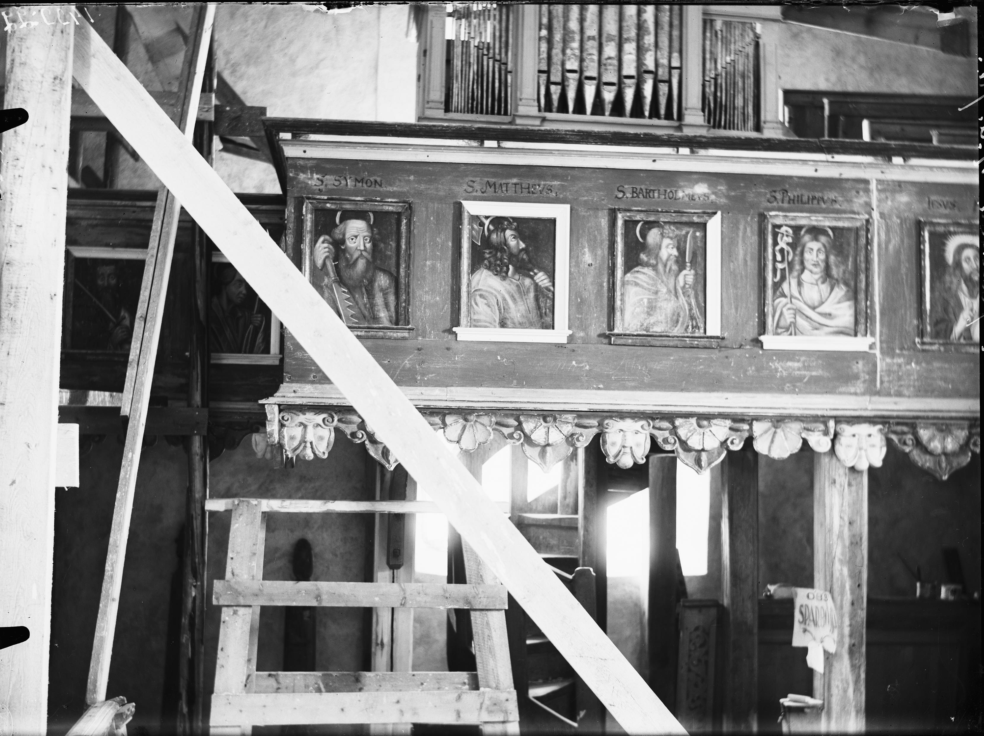 Oscar Svensson, Ragunda gamla kyrka